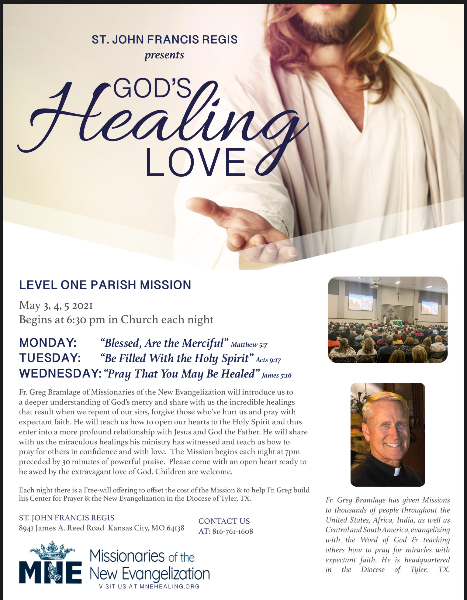 God's Healing Love Flyer